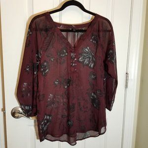 blouse from Maurices